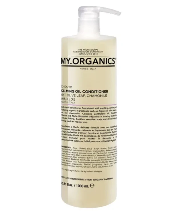 My.Organics - Conditioner for the treatment of dermatitis and flaking skin My.Scalp Calming Oil Conditioner 1000ml