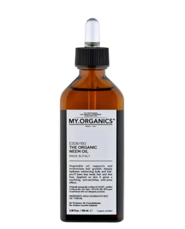 My.Organics - Healing oil for scalp and hair My.Scalp The Organic Neem Oil Perfumed Certificato 100ml
