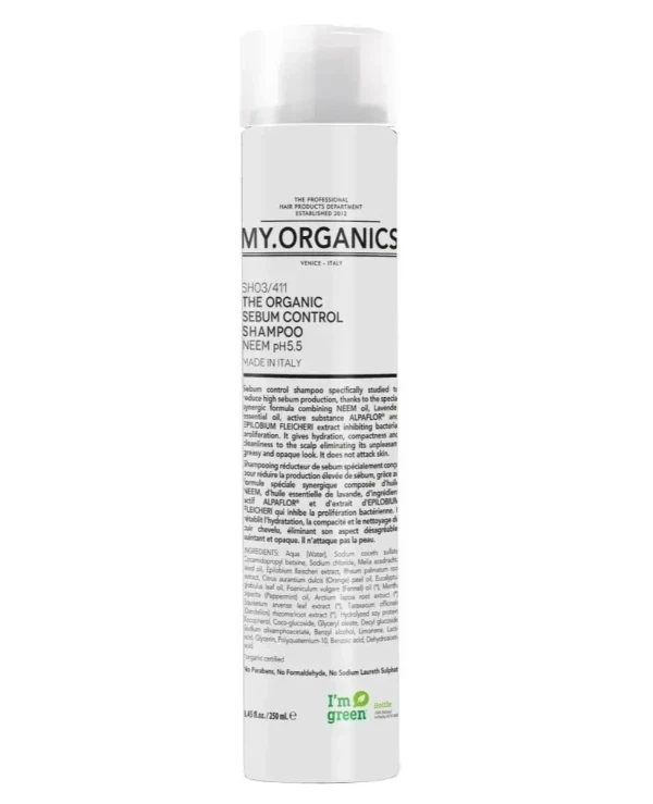My.Organics - Oil Control Shampoo My.Scalp The Organic Sebum Control Shampoo 250ml