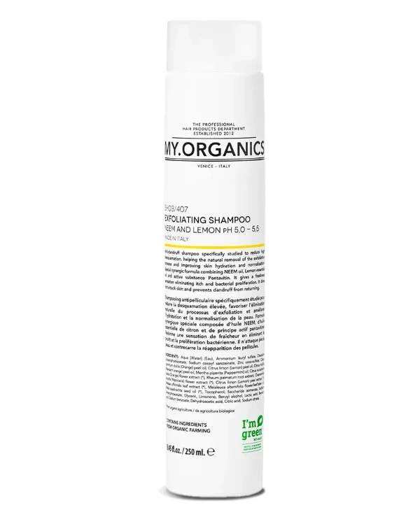 My.Organics - Anti-dandruff shampoo My.Scalp The Organic Exfoliating Shampoo 250ml