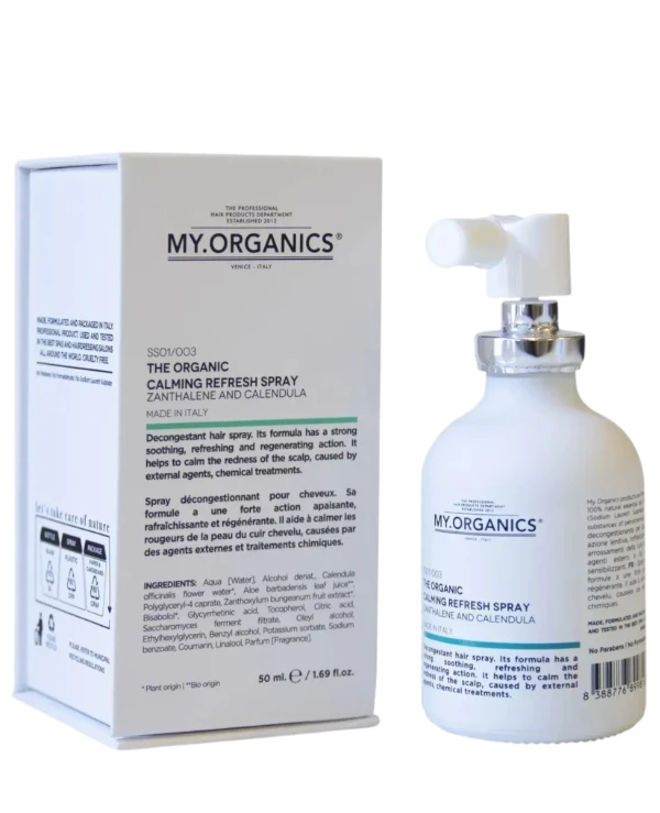 My.Organics Soothing refreshing hair spray | My Organics Calming Refresh Spray 