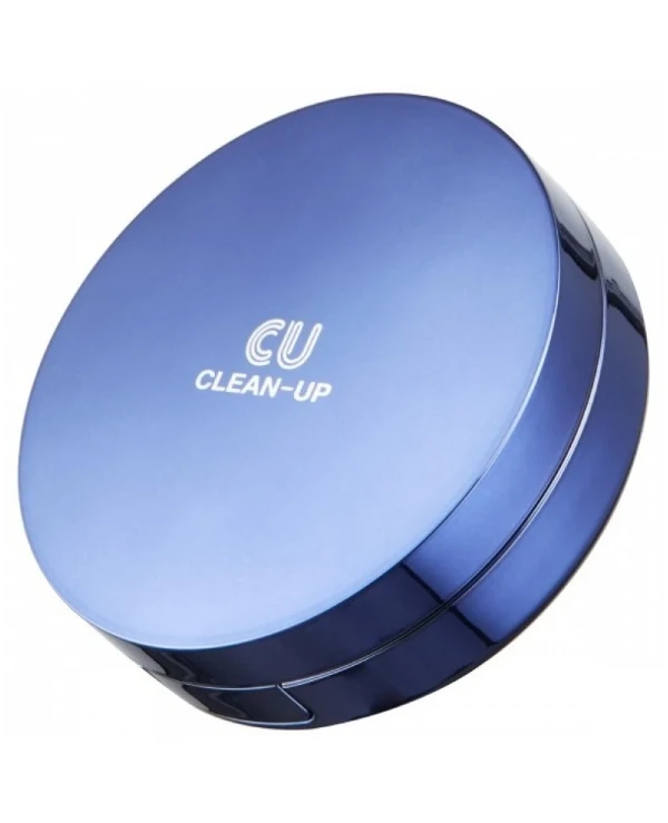 CU Skin Кушон со сменным блоком SPF50+ PA+++ | CU Skin Clean-Up Skinfit Cushion Pact (Ton 21)