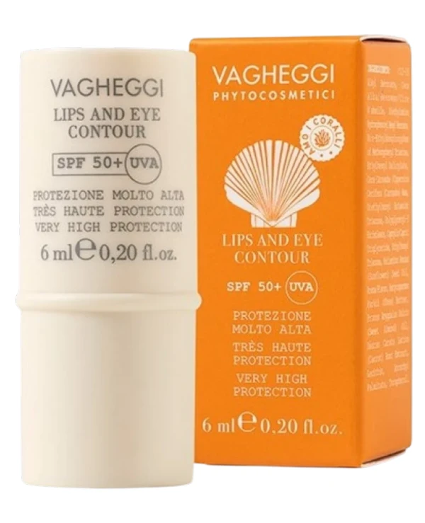 Vagheggi Солнцезащитный бальзам SPF50+ для век и губ | Vagheggi Lips And Eye Contour SPF50