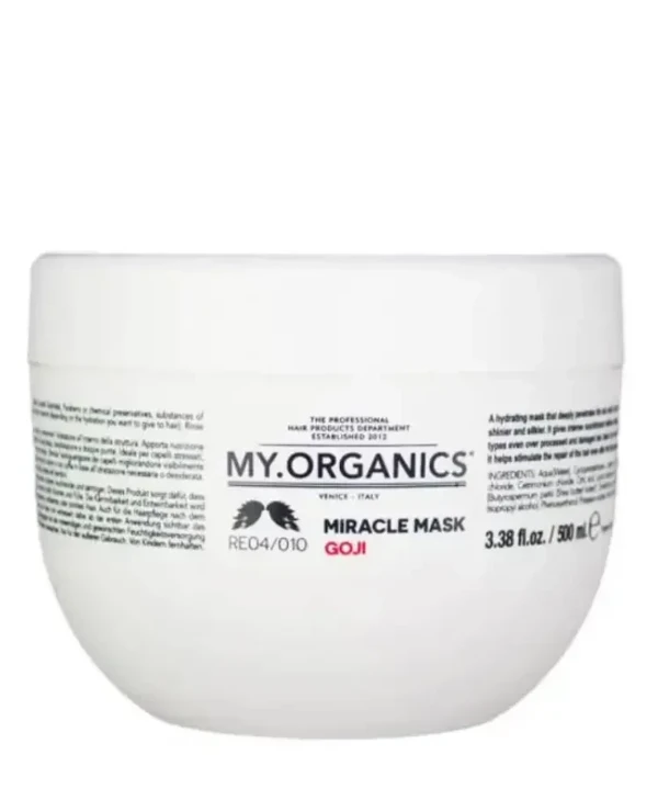 My.Organics - Moisturizing and restorative hair mask Resurrection Miracle Mask 500ml