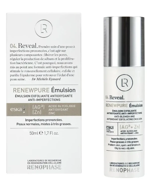 Renophase - Отшелушивающая антиоксидантная эмульсия RENEWPURE Emulsion 50 мл