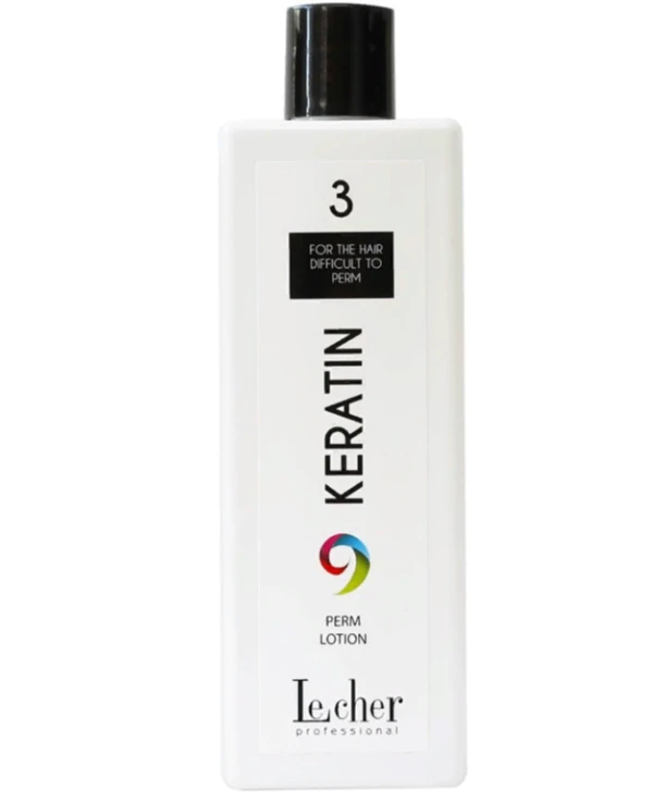 Lecher Professional - Средство для перманента для жестких волос № 3 Lotion Hair Difficult To Perm 500 мл