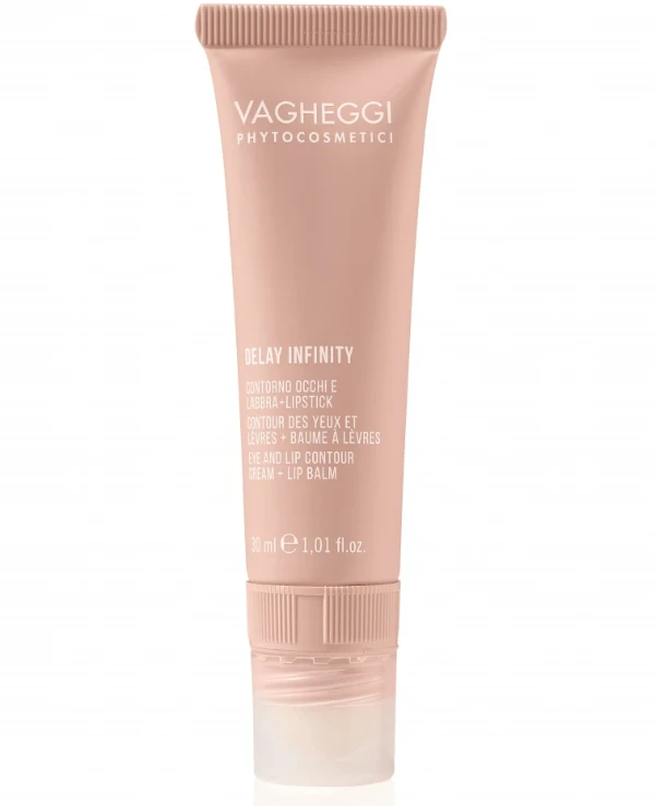 Vagheggi - Крем для век и контура губ с бальзамом для губ Delay Infinity Eye And Lip Contour Cream + Lip Balm 