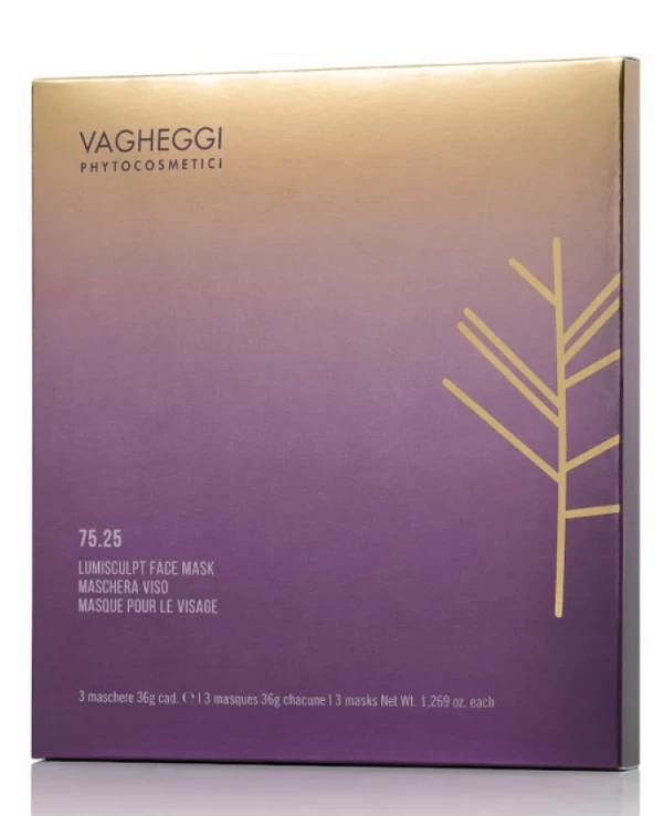 Vagheggi - Маски для ліфтингу 75.25 Longevity Lumisculpt Mask 3 шт