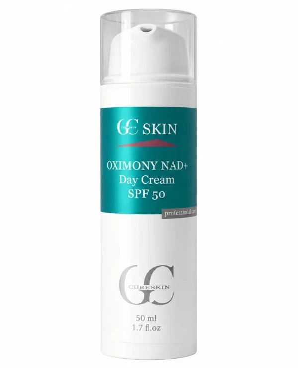 Cure Skin - Антивозрастной дневной крем для лица с SPF 50 OXIMONY NAD⁺ Day Cream SPF 50 50 мл