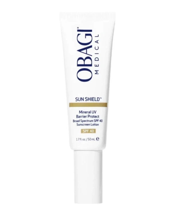 Obagi Medical - Гипоаллергенный минеральный солнцезащитный крем Sun Shield Mineral UV Barrier Protect Broad Spectrum SPF 40 50 мл