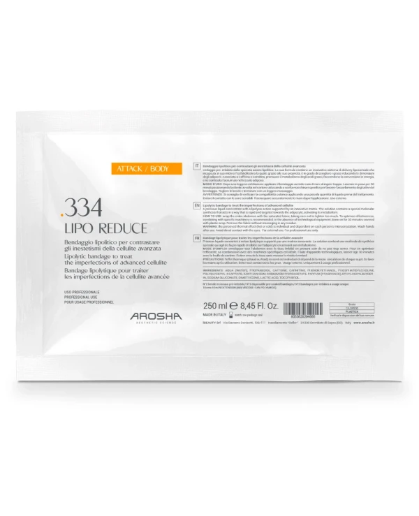 Arosha - Липолитический бандаж с фосфатидилхолином .334 Lipo Reduce 250 мл