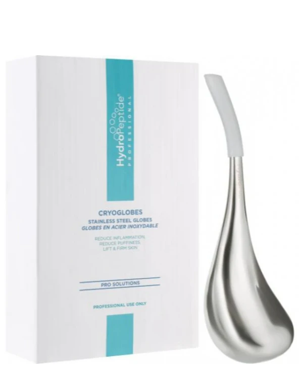HydroPeptide Криосферы для лица из нержавеющей стали | HydroPeptide CryoGlobe Криосферы для массажа