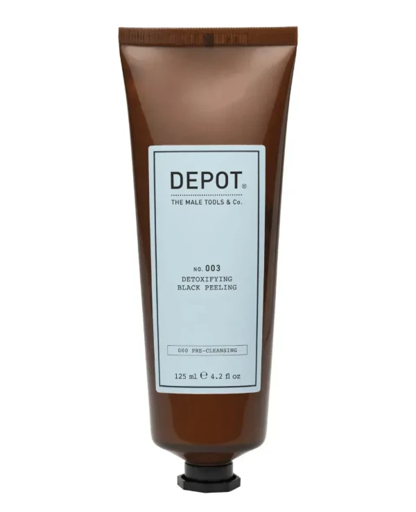 Depot - Детокс-пилинг с растительным углем для кожи головы No. 003 Detoxifying Black Peeling 125 мл
