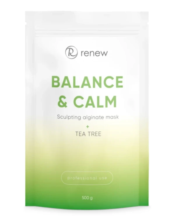 Renew - Альгинатная маска-баланс с маслом чайного дерева Balance & Calm Alginate Rescue Mask with Tea Tree 500 г