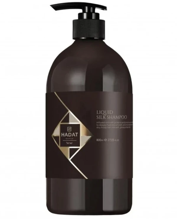 Hadat Cosmetics - Шампунь для восстановления сияния и блеска волос Liquid Silk Shampoo 800 мл