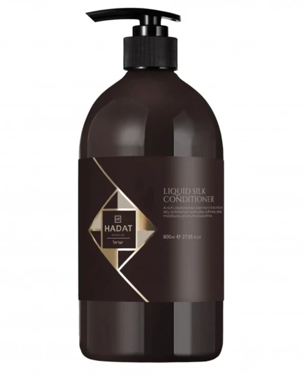 Hadat Cosmetics - Кондиционер для восстановления сияния и блеска волос Liquid Silk Conditioner 800 мл