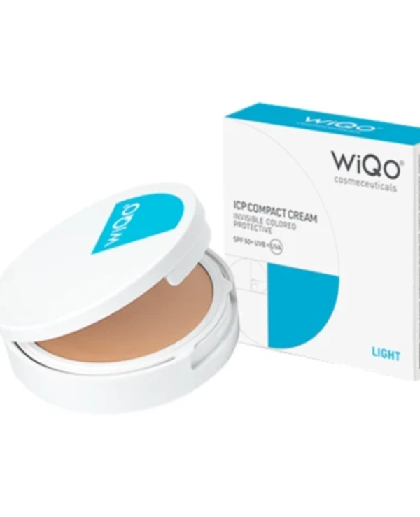 Wiqo Lightweight tinted cream powder | WiQo ICP Cream Invisible Colored Protective LIGHT