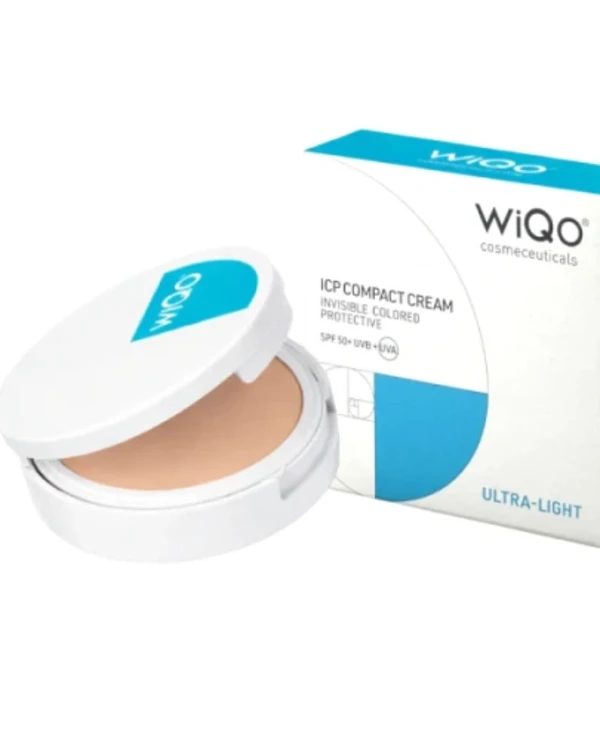 Wiqo Lightweight tinted cream powder | WiQo ICP Cream Invisible Colored Protective ULTRA LIGHT