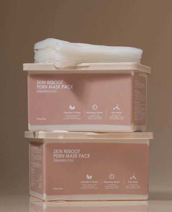 Genosys Питательная восстанавливающая маска для лица с PDRN | Genosys Skin Reboot PDRN Mask Pack