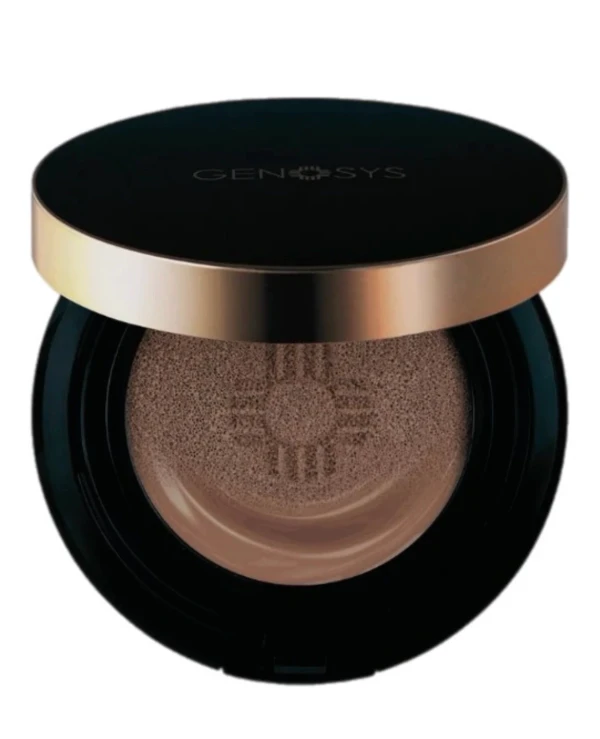 Genosys Кушон-бальзам для догляду за шкірою | Genosys Skin Caring Blemish Balm Cushion BB SPF50 03 Camel Бальзам-кушон