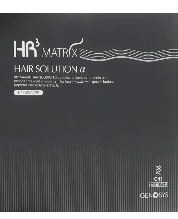 Genosys - Сыворотка против выпадения и для стимулирования роста волос HR³ MATRIX Hair Solution α (CHS) - Homecare 5 мл х 8 шт