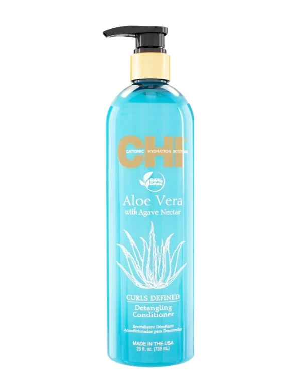 Chi - Кондиционер для вьющихся волос с алоэ вера Aloe Vera Detangling Conditioner 739 мл
