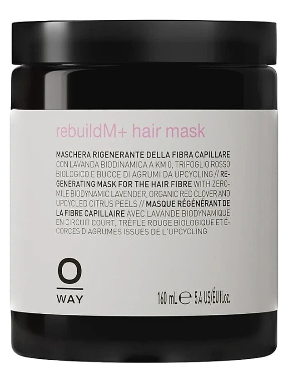 OWAY Rolland - Маска для реконструкции волос RebuildM+ Hair Mask 160 мл