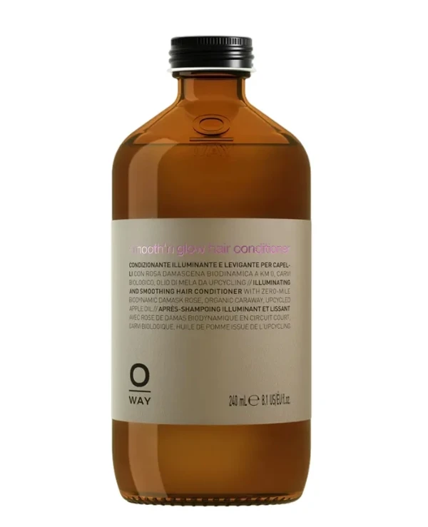 OWAY Rolland - Кондиционер для разглаживания и блеска волос Smooth'n Glow Hair Conditioner 240 мл