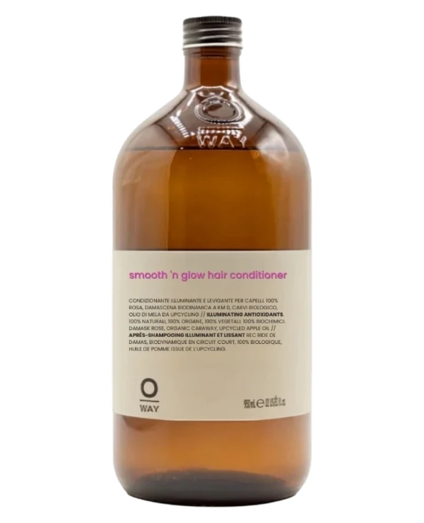 OWAY Rolland - Кондиционер для разглаживания и блеска волос Smooth'n Glow Hair Conditioner 950 мл