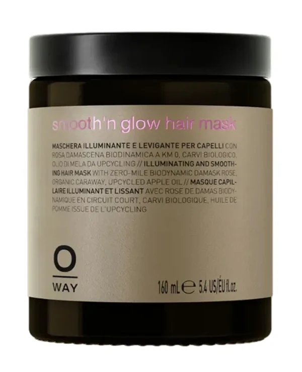 OWAY Rolland - Маска для разглаживания и блеска волос Smooth'n Glow Hair Mask 160 мл