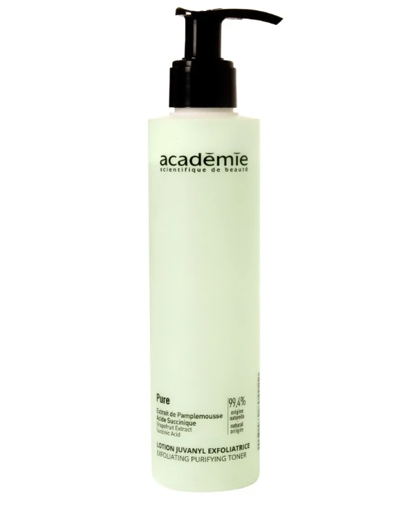 Academie - Отшелушивающий очищающий тоник Exfoliating Purifying Toner 200 мл