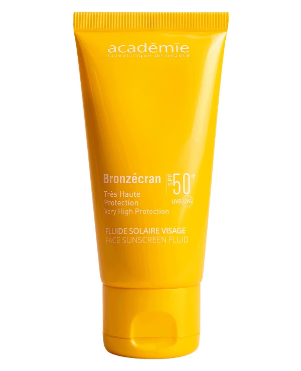 Academie - Солнцезащитный флюид для лица SPF 50 Bronzecran Face Sunscreen Fluid SPF 50+ 50 мл