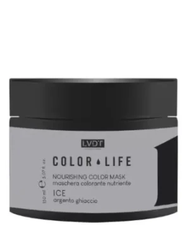 LVDT (Le Vie Della Terra) - Оттеночная маска 1 Color Mask Argento Ghiaccio 150 мл, Серый