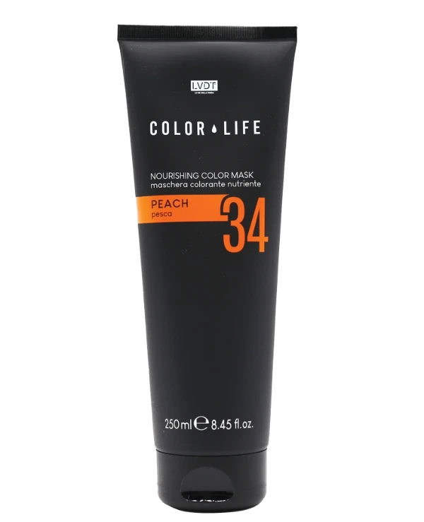 LVDT (Le Vie Della Terra) - Тонирующая маска Color Life Peach 34 250 мл