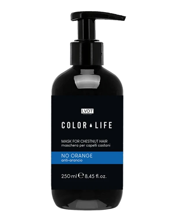 LVDT (Le Vie Della Terra) - Оттеночная маска Color Life No Orange Mask 250 мл, Синий
