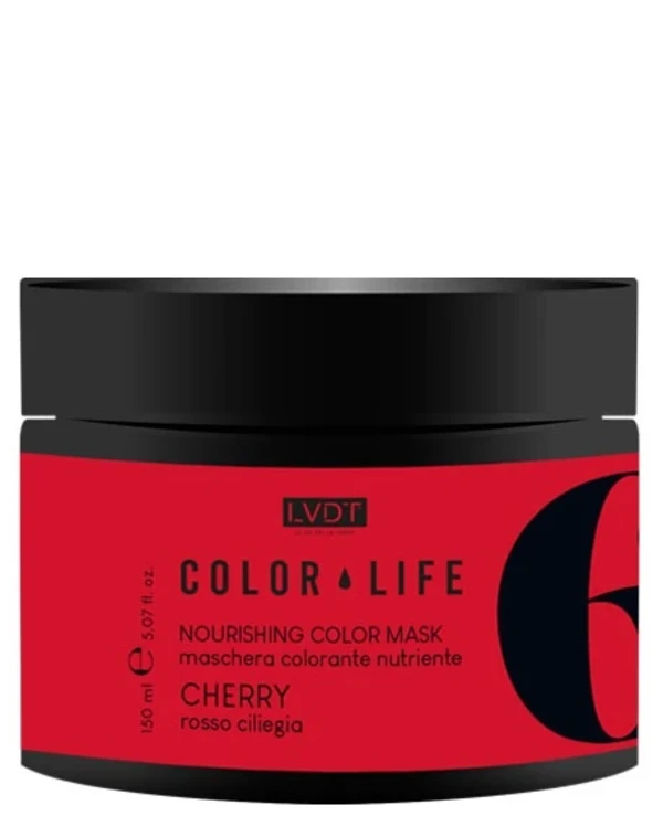 LVDT (Le Vie Della Terra) - Оттеночная маска 6 Color Mask Cherry Rosso Ciliegia 150 мл, Вишня