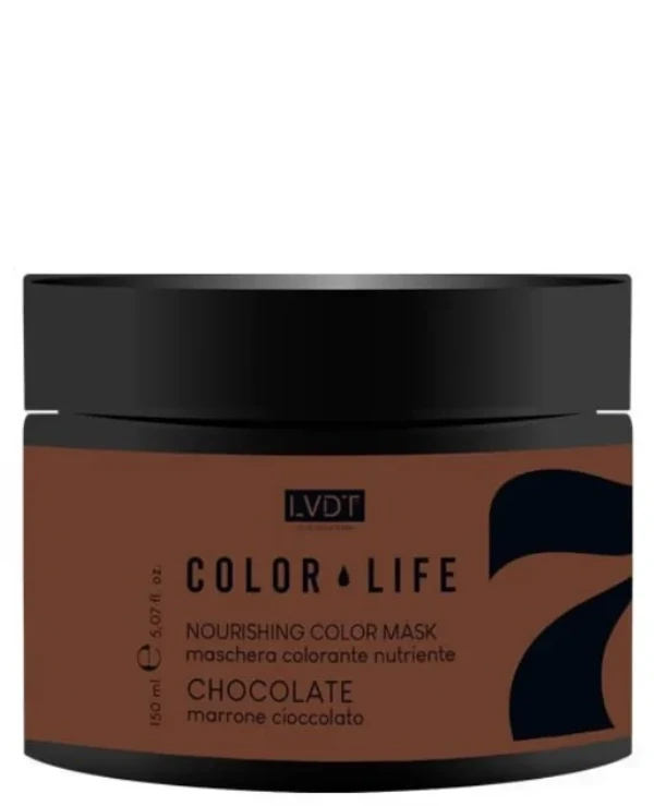 LVDT (Le Vie Della Terra) - Оттеночная маска 7 Color Mask Chocolate Cioccolato 150 мл, Шоколад