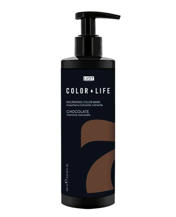 LVDT (Le Vie Della Terra) - Оттеночная маска 7 Color Mask Chocolate Cioccolato Шоколад, 400 мл