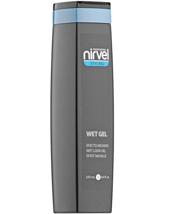 Nirvel Professional - Гель для укладки с эффектом мокрых волос Wet Look Gel 250 мл