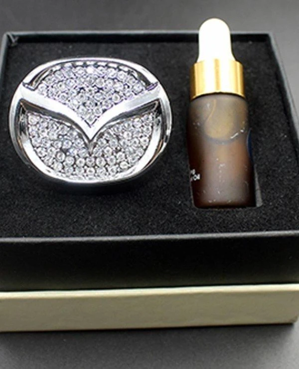 Auto Car Air freshener Land Rover on the deflector | Diamond Air Freshener Mazda Auto Car