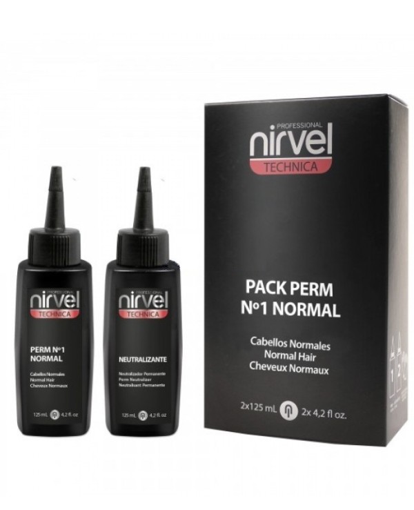 Nirvel Professional - Permanent Curler Set Pack Permanente 125 ml * 2