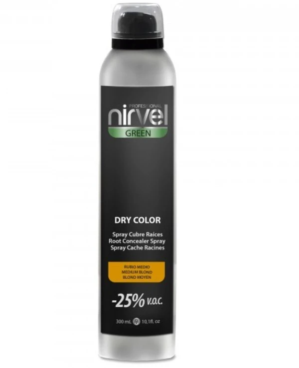 Nirvel Professional - Тонирующий спрей для волос Dry Color Medium Blond 300 мл, Средний блонд