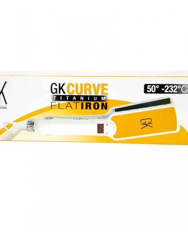 Gkhair Global Keratin Утюжок для волос | Curve Titanium Flat Iron фото 2, цена, купить