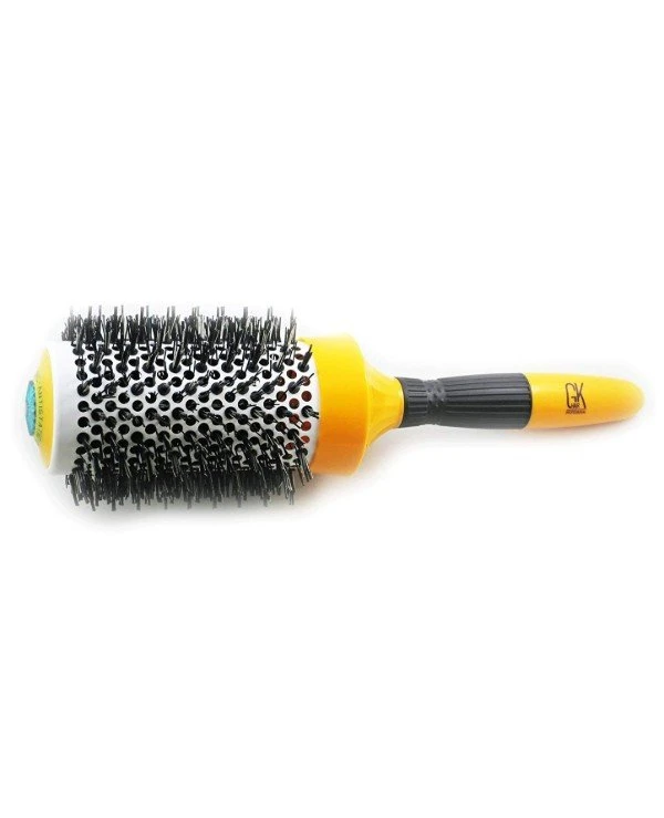 Gkhair Global Keratin - Термостойкий антистатический круглый керамический браш Round Brush 53 Оранжевый, 53