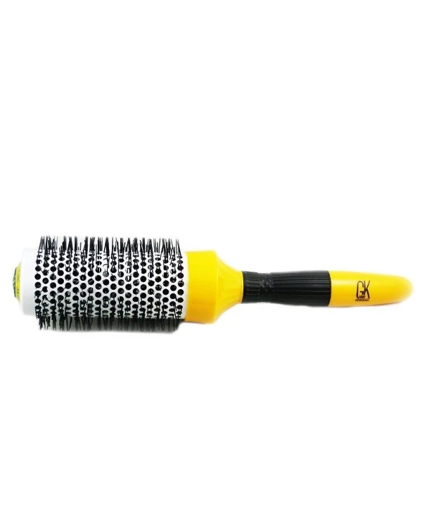 Gkhair Global Keratin - Термостойкий антистатический круглый керамический браш Round Brush 43 Оранжевый, 43