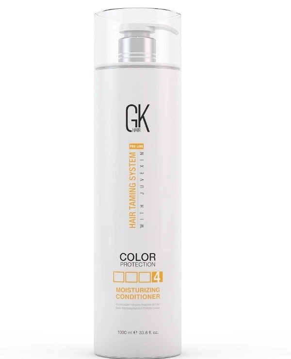 Gkhair Global Keratin - Увлажняющий кондиционер для окрашенных волос Moisturizing Conditioner Color Protection 1000 мл