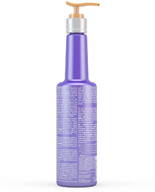 Gkhair Global Keratin Серебряный шампунь для блондированных волос | Silver Bombshell Shampoo фото 2, цена, купить