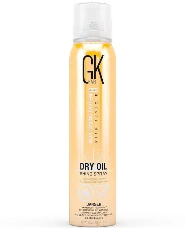 Gkhair Global Keratin - Спрей для блеска волос Dry Oil Shine Spray 115 мл