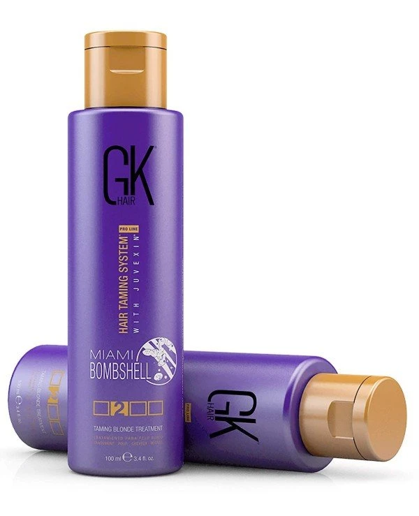 Gkhair Global Keratin - Кератин для блондинок Miami Bombshell 100 мл