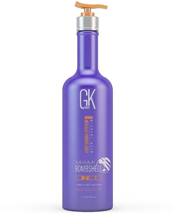 Gkhair Global Keratin Кератин для блондинок | Miami Bombshell фото, цена, купить
